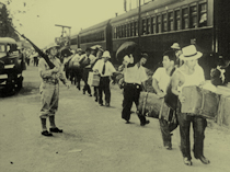 Japanese Peruvians en route to U.S. Internment Camps